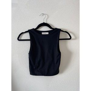 Glassons High Neck Black Tank Top Size xsmall